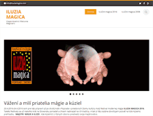 Tablet Screenshot of iluziamagica.com